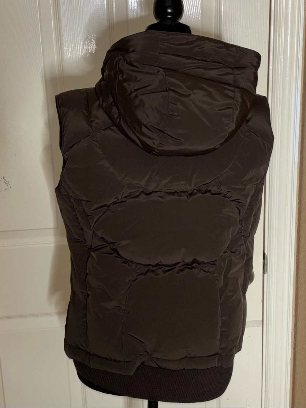 The North Face 600 Vintage Brown Quilted Down Puffer Vest Women's LG Insulated - Picture 2 of 13
